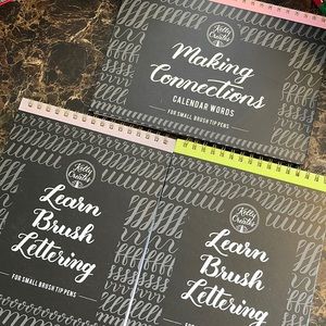 Kelly Creates Brush Lettering Workbooks